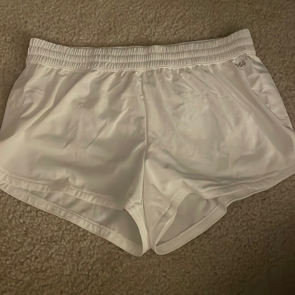 white shorts